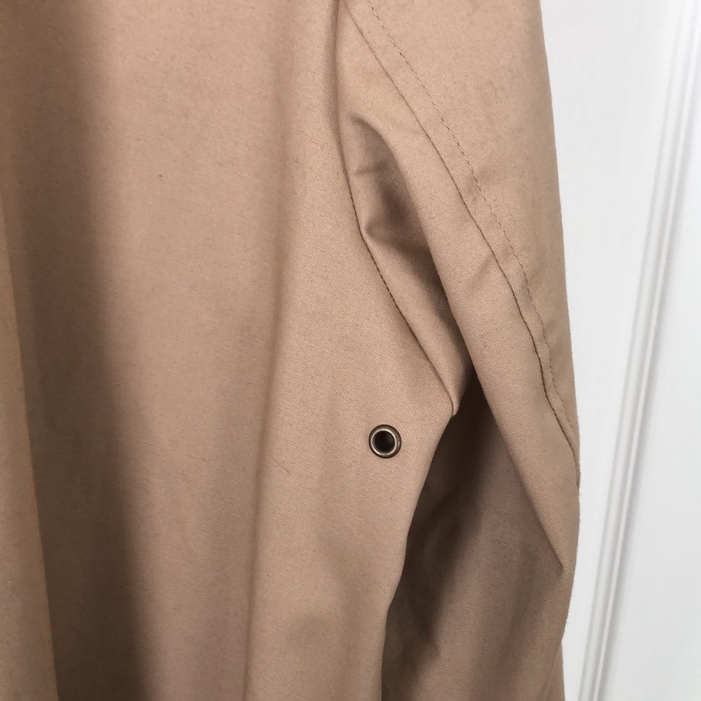 Lands End Trench coat NWOT - Picture 4 of 7